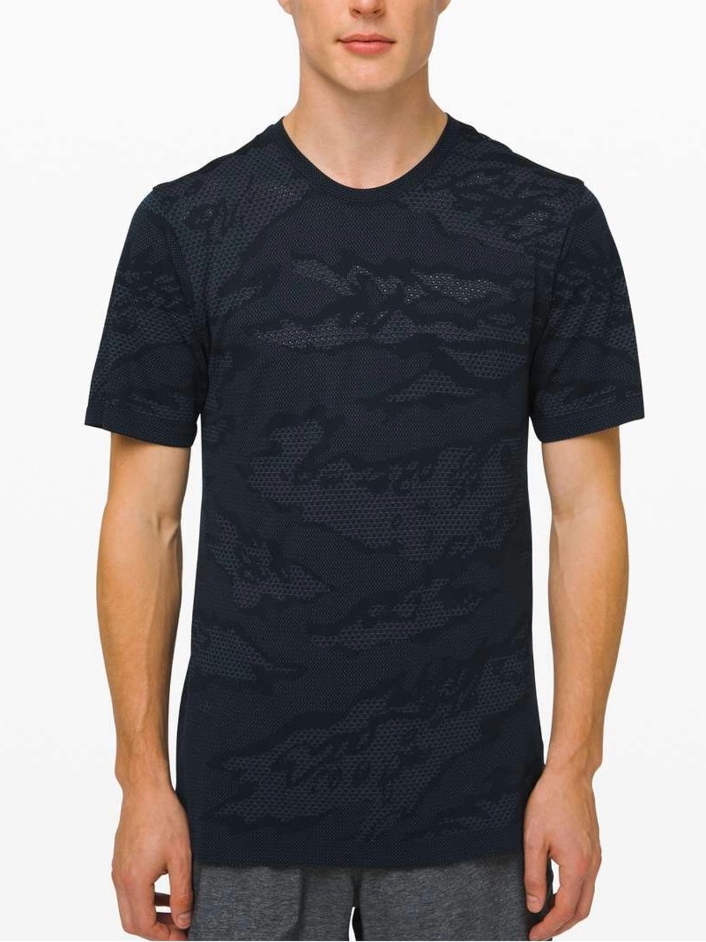 Men’s Lululemon Metal Vent Breathe Short Sleeve | Code Blue/True Navy | Medium